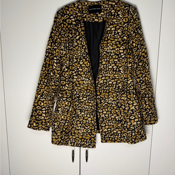 Who What Wear Jackets & Blazers - Who What Wear Leopard Print Blazer size S